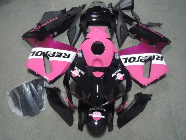 05-06 Pink Black Repsol CBR600RR Motorcycle Fairings