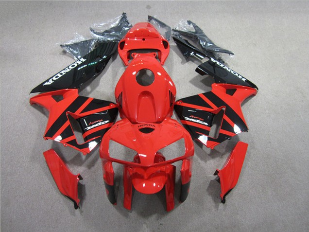 05-06 Red Black CBR600RR Motorcycle Fairing & Bodywork 05-06 Red Black CBR600RR Motorcycle Fairing & Bodywork