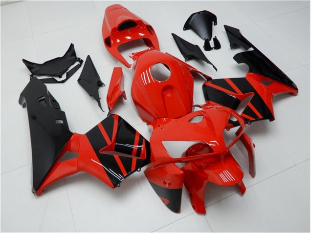 05-06 Red Black CBR600RR Motorcycle Fairing Kits