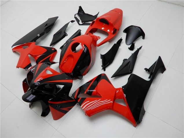 05-06 Red Black CBR600RR Motorcycle Fairing 05-06 Red Black CBR600RR Motorcycle Fairing
