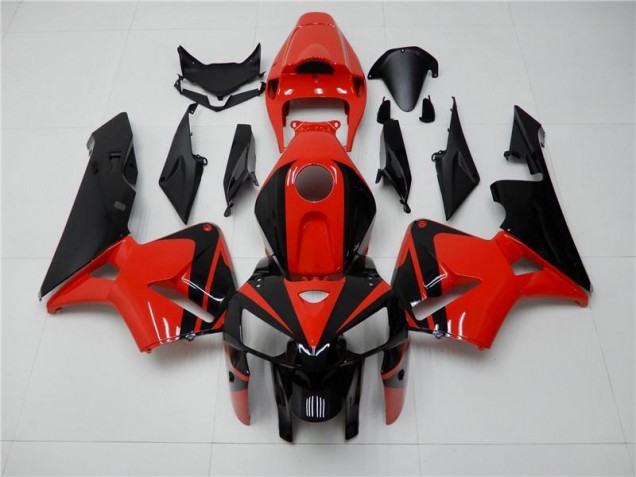 05-06 Red Black CBR600RR Motorcycle Fairing 05-06 Red Black CBR600RR Motorcycle Fairing