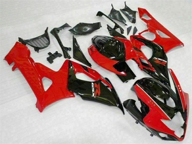 05-06 Red Black GSXR 1000 Motorcycle Bodywork