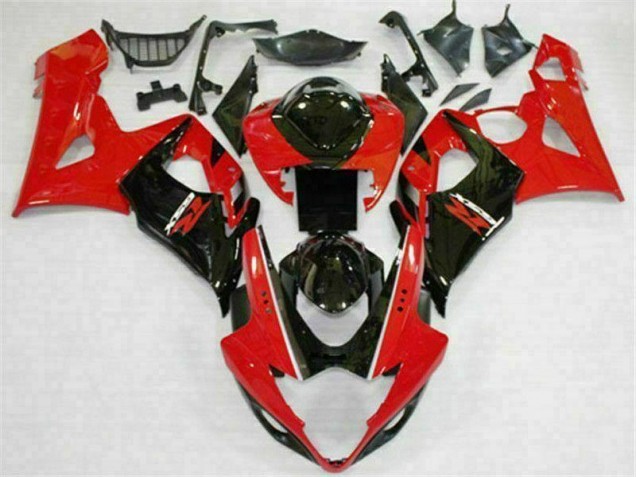 05-06 Red Black GSXR 1000 Motorcycle Bodywork