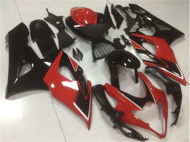 05-06 Red Black GSXR 1000 Motorcycle Fairing Kits 05-06 Red Black GSXR 1000 Motorcycle Fairing Kits