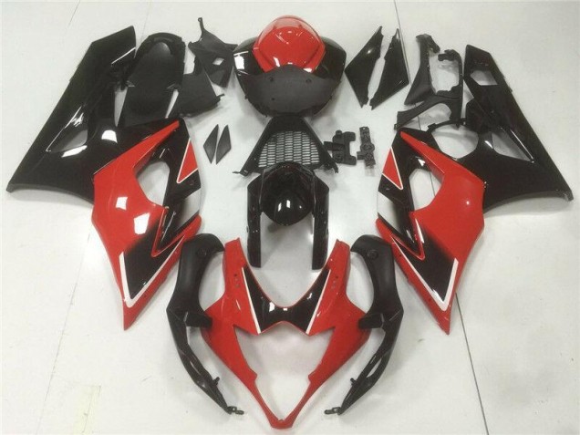05-06 Red Black GSXR 1000 Motorcycle Fairing Kits 05-06 Red Black GSXR 1000 Motorcycle Fairing Kits