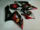 05-06 Red Black GSXR 1000 Motorcycle Fairing 05-06 Red Black GSXR 1000 Motorcycle Fairing