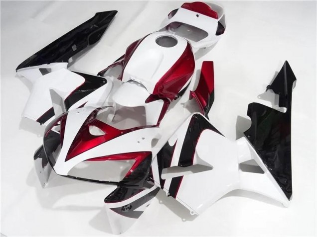 05-06 Red White Black CBR600RR Motorcycle Fairing 05-06 Red White Black CBR600RR Motorcycle Fairing