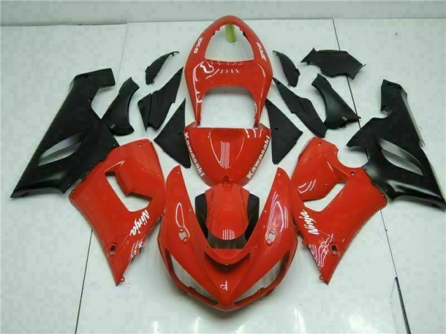05-06 Red ZX6R Motorcycle Fairing 05-06 Red ZX6R Motorcycle Fairing