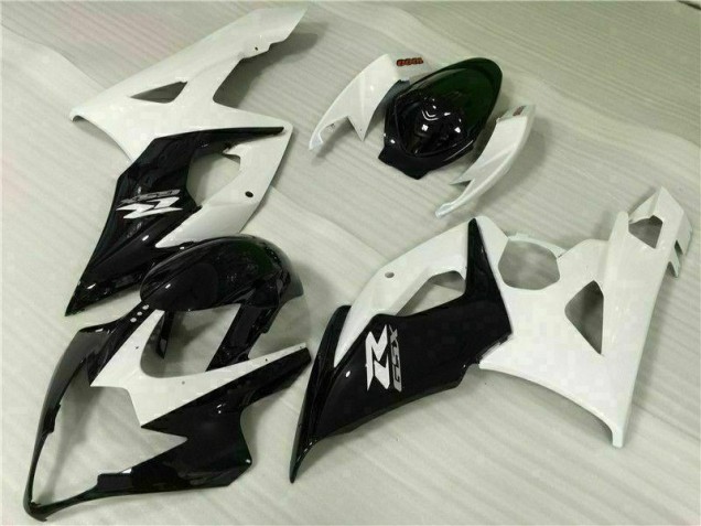 05-06 White Black GSXR 1000 Motorcycle Fairing