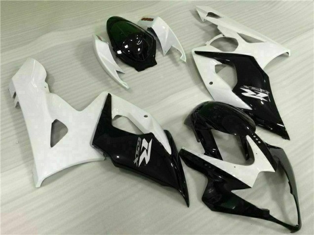 05-06 White Black GSXR 1000 Motorcycle Fairing