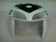 05-06 White Blue CBR600RR Motorcycle Fairing 05-06 White Blue CBR600RR Motorcycle Fairing