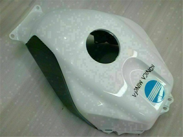 05-06 White Blue CBR600RR Motorcycle Fairing 05-06 White Blue CBR600RR Motorcycle Fairing