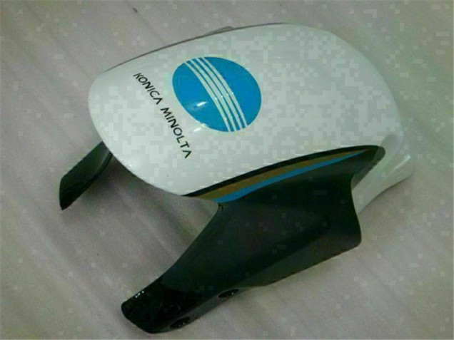 05-06 White Blue CBR600RR Motorcycle Fairing 05-06 White Blue CBR600RR Motorcycle Fairing