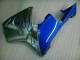 05-06 White Blue Flame CBR600RR Motorcycle Fairings