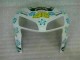 05-06 White Blue Nastro Azzurro 46 CBR600RR Motorcycle Fairing 05-06 White Blue Nastro Azzurro 46 CBR600RR Motorcycle Fairing