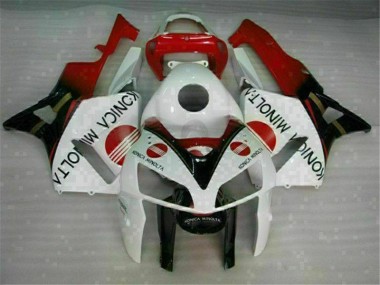 05-06 White CBR600RR ABS Motorcycle Fairings