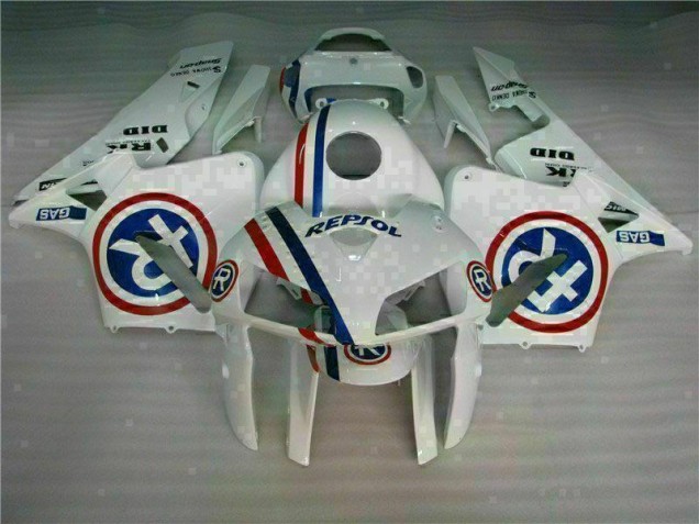 05-06 White CBR600RR Motorcycle Fairing Kits & Plastic 05-06 White CBR600RR Motorcycle Fairing Kits & Plastic