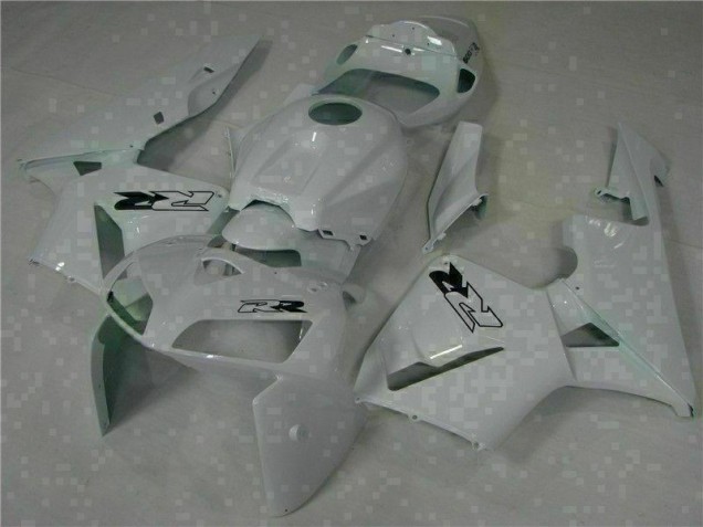 05-06 White CBR600RR Motorcycle Fairing 05-06 White CBR600RR Motorcycle Fairing