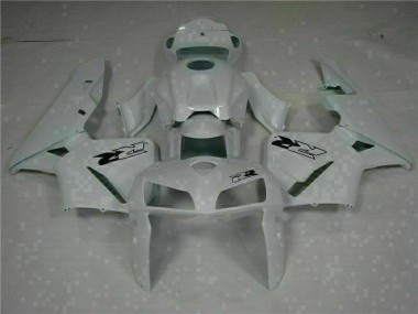 05-06 White CBR600RR Motorcycle Fairing