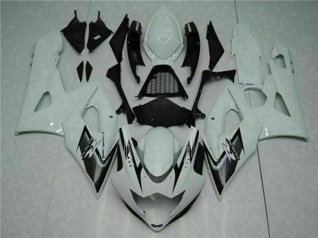 05-06 White GSXR 1000 Motorcycle Fairing