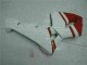 05-06 White Red CBR600RR Motorcycle Fairing 05-06 White Red CBR600RR Motorcycle Fairing