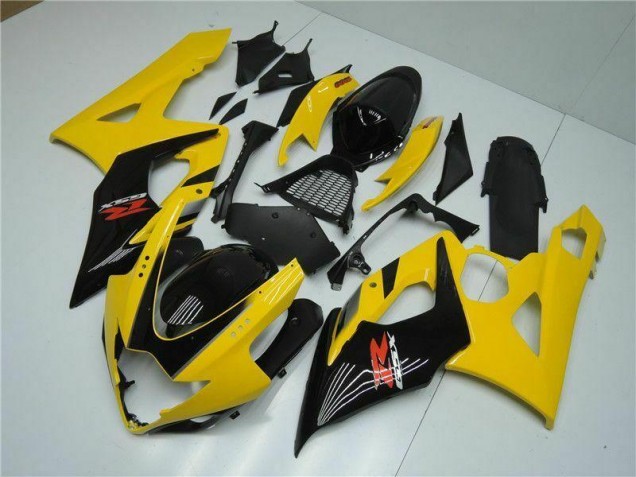 05-06 Yellow GSXR 1000 Motorcycle Fairings