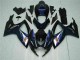 06-07 Black Blue GSXR 600/750 Motorcycle Bodywork 06-07 Black Blue GSXR 600/750 Motorcycle Bodywork