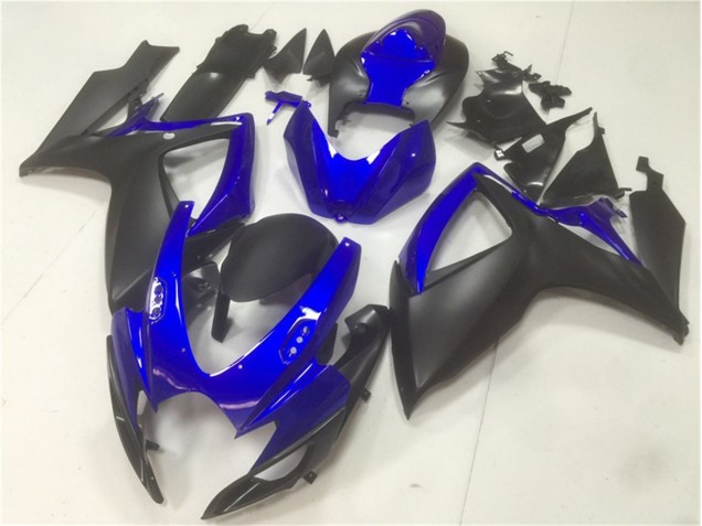 06-07 Black Blue GSXR 600/750 Motorcycle Fairing 06-07 Black Blue GSXR 600/750 Motorcycle Fairing