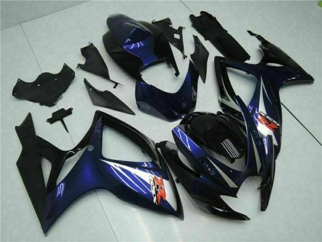 06-07 Black Blue GSXR 600/750 Motorcycle Fairings 06-07 Black Blue GSXR 600/750 Motorcycle Fairings