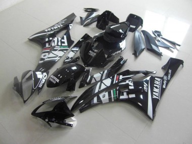 06-07 Black Fiat YZF R6 Motorcycle Fairings