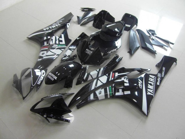 06-07 Black Fiat YZF R6 Motorcycle Fairings