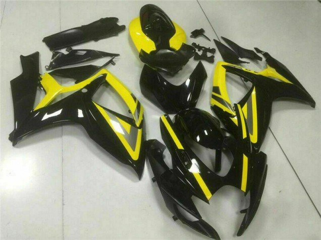 06-07 Black GSXR 600/750 ABS Motorcycle Fairings 06-07 Black GSXR 600/750 ABS Motorcycle Fairings