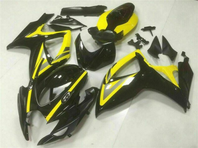 06-07 Black GSXR 600/750 ABS Motorcycle Fairings 06-07 Black GSXR 600/750 ABS Motorcycle Fairings