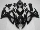 06-07 Black GSXR 600/750 Aftermarket Motorcycle Fairings 06-07 Black GSXR 600/750 Aftermarket Motorcycle Fairings