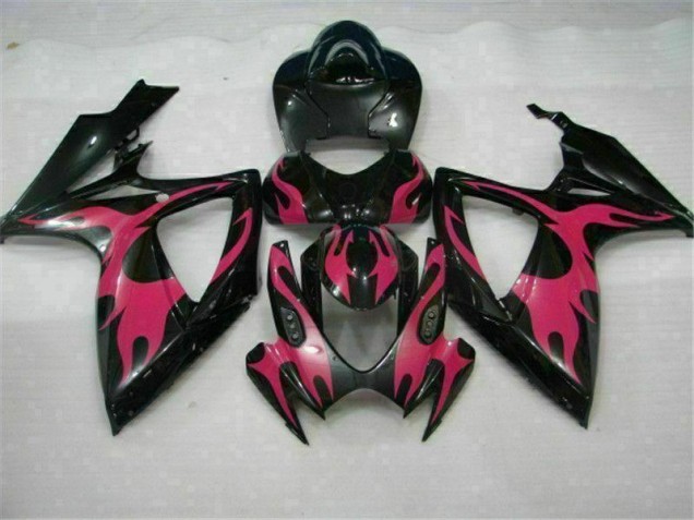 06-07 Black GSXR 600/750 Motorcycle Fairings 06-07 Black GSXR 600/750 Motorcycle Fairings