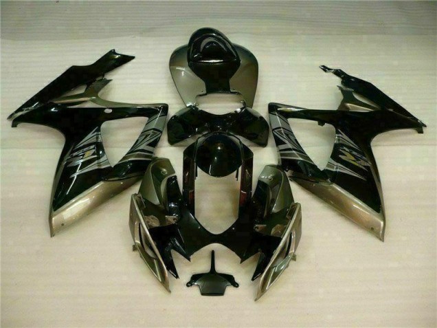 06-07 Black Grey GSXR 600/750 Motorcycle Fairing 06-07 Black Grey GSXR 600/750 Motorcycle Fairing