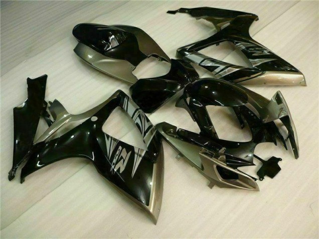06-07 Black Grey GSXR 600/750 Motorcycle Fairings 06-07 Black Grey GSXR 600/750 Motorcycle Fairings