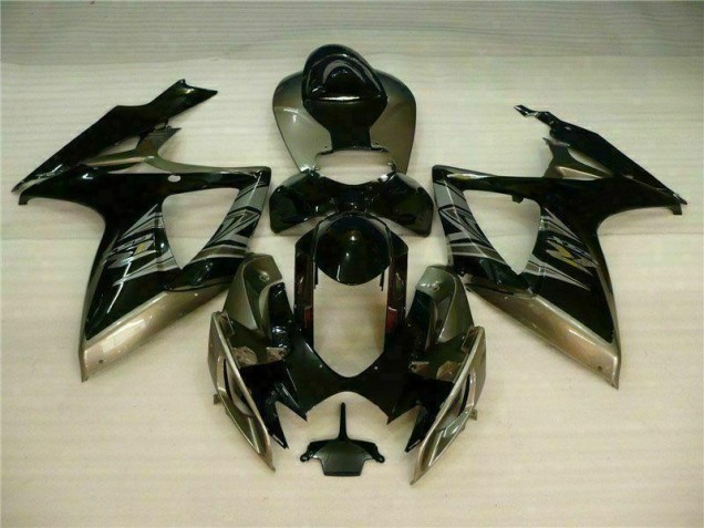 06-07 Black Grey GSXR 600/750 Motorcycle Fairings 06-07 Black Grey GSXR 600/750 Motorcycle Fairings