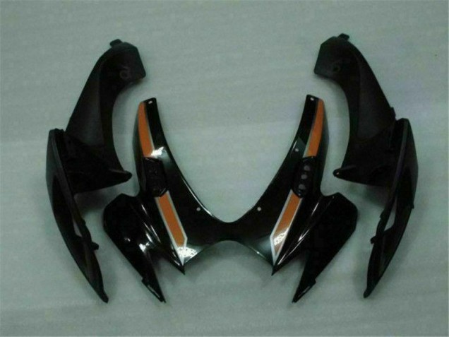 06-07 Black Orange GSXR 600/750 Motorcycle Fairings