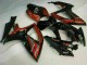 06-07 Black Red GSXR 600/750 Motorcycle Bodywork