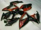 06-07 Black Red GSXR 600/750 Motorcycle Bodywork