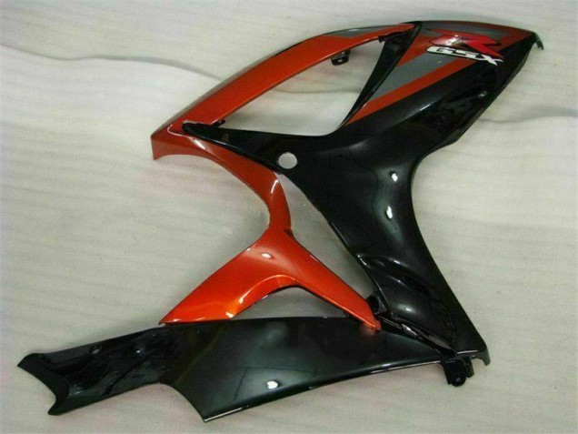 06-07 Black Red GSXR 600/750 Motorcycle Fairing 06-07 Black Red GSXR 600/750 Motorcycle Fairing