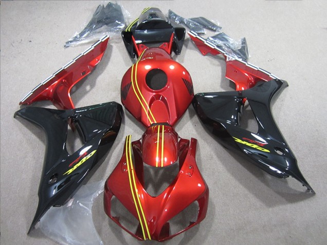 06-07 Black Red Yellow CBR1000RR Motorcycle Fairing 06-07 Black Red Yellow CBR1000RR Motorcycle Fairing