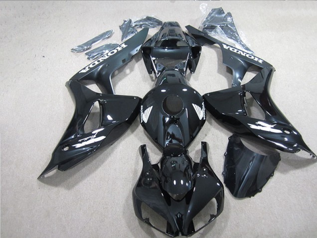 06-07 Black White Decal CBR1000RR Motorcycle Fairings 06-07 Black White Decal CBR1000RR Motorcycle Fairings