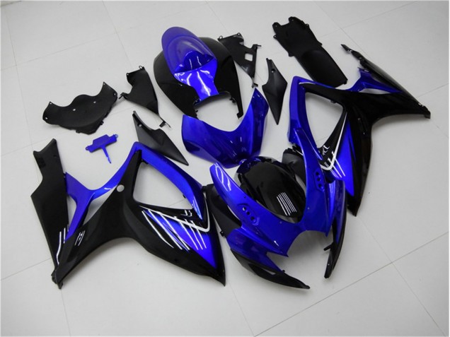06-07 Blue Black GSXR 600/750 Motorcycle Fairings 06-07 Blue Black GSXR 600/750 Motorcycle Fairings