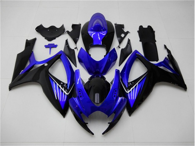 06-07 Blue Black GSXR 600/750 Motorcycle Fairings 06-07 Blue Black GSXR 600/750 Motorcycle Fairings