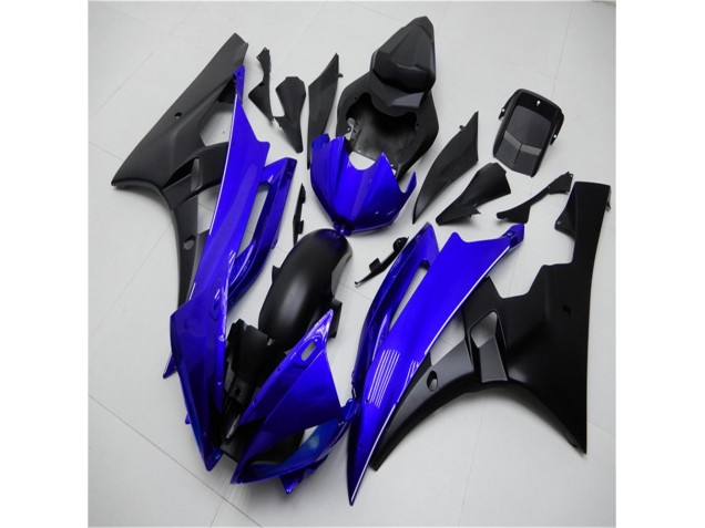 06-07 Blue Black YZF R6 Motorcycle Fairing & Bodywork 06-07 Blue Black YZF R6 Motorcycle Fairing & Bodywork
