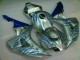 06-07 Blue Flame Silver CBR1000RR Motorcycle Fairings 06-07 Blue Flame Silver CBR1000RR Motorcycle Fairings