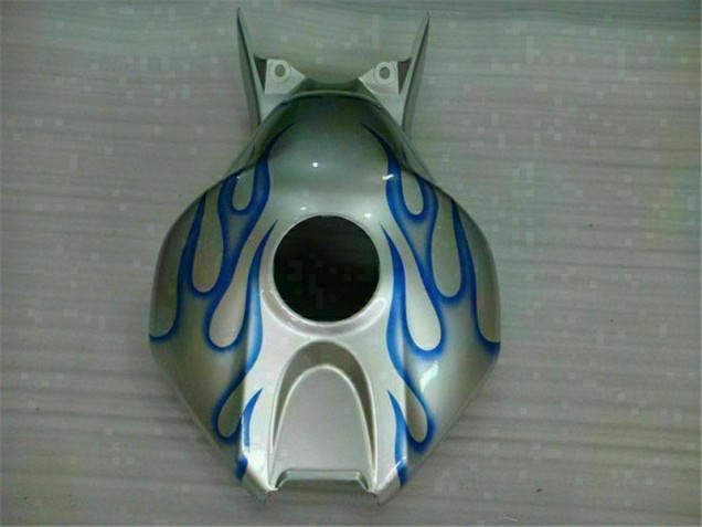06-07 Blue Flame Silver CBR1000RR Motorcycle Fairings 06-07 Blue Flame Silver CBR1000RR Motorcycle Fairings