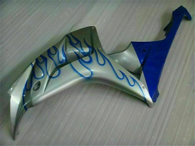 06-07 Blue Flame Silver CBR1000RR Motorcycle Fairings 06-07 Blue Flame Silver CBR1000RR Motorcycle Fairings